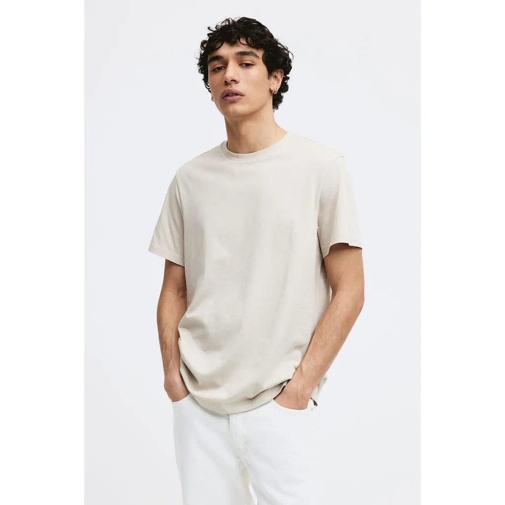 H&M Pria Regular Fit T-shirt 0685816_01