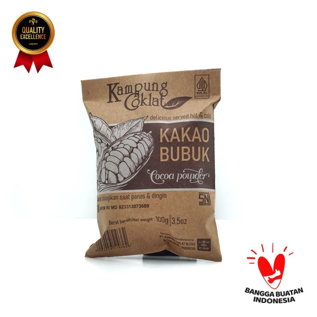 BUBUK MURNI 100 GRAM - KAMPUNG COKLAT BLITAR