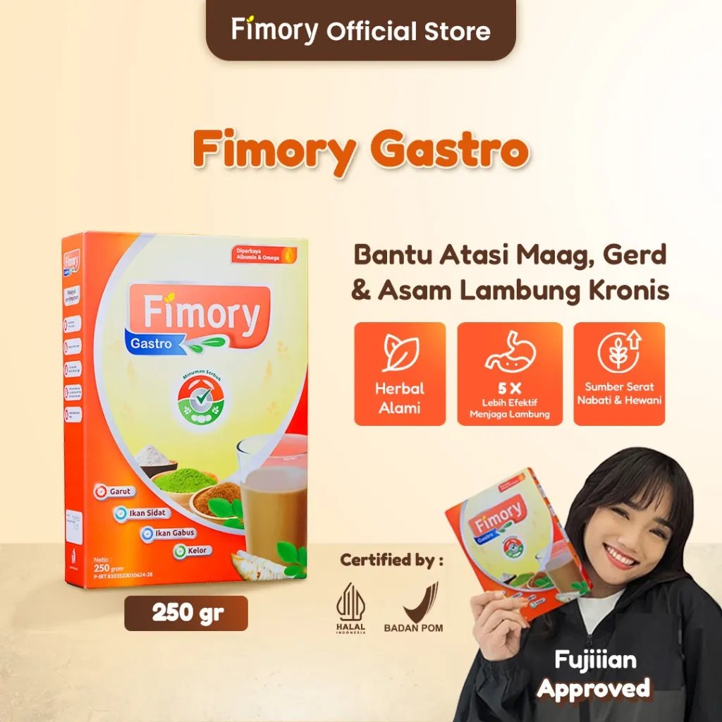 Fimory Gastro - Minuman untuk Asam Lambung, Gerd & Pencernaan