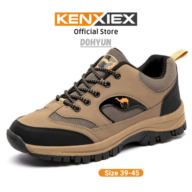 KENXIEX Dohyun Sepatu Sneakers Pria Fashion Casual Cowok Sepatu Hiking Ken121333