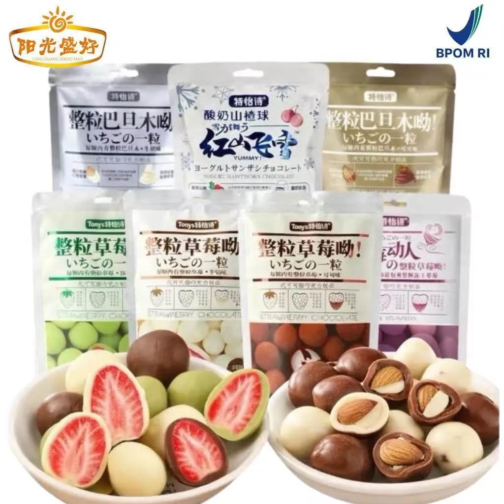 (HALAL)COD BPOM Tonys Coklat Stroberi/Tonys Strawberry Chocolate