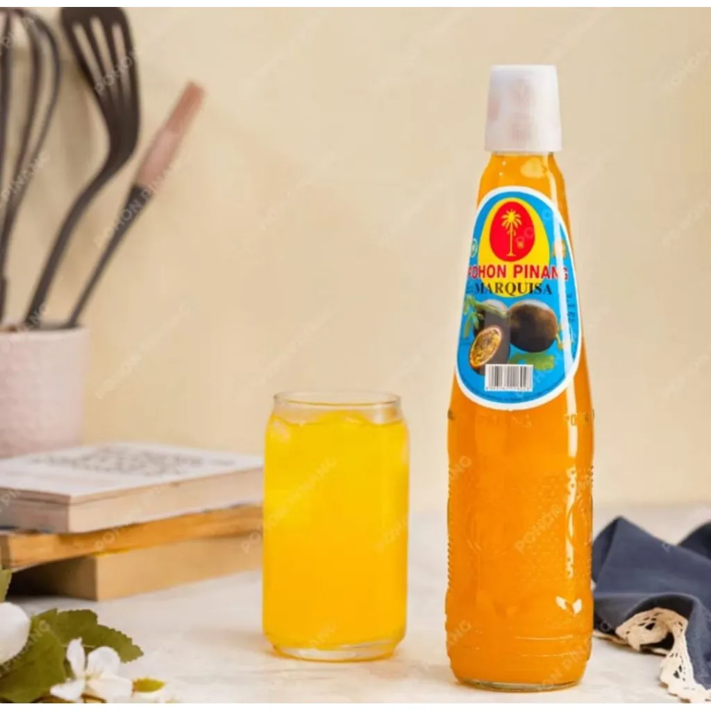 Sirup pohon pinang markisa fresh juice 1 botol khusus kurir reguler