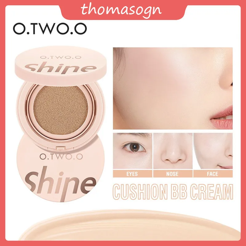 O.TWO.O BB Cream BB Cushion Air Cushion Bedak 24 Jam Kontrol Minyak Tahan Lama Matte 3 Warna BB Cream Tahan Air & Tahan Keringat Perfect Cover Air Cushion Alas Bedak Kulit Lembut Air Cushion Compact Makeup