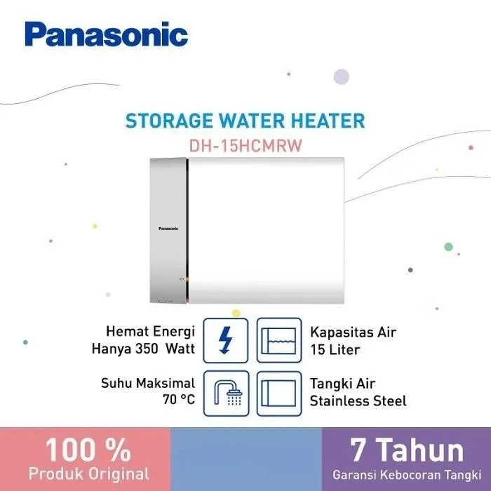 Panasonic DH-15HCMRW - Water Heater 15 L 350 Watt