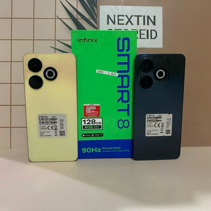 INFINIX SMART 8 3/64 4/64 4/128 SECOND FULLSET