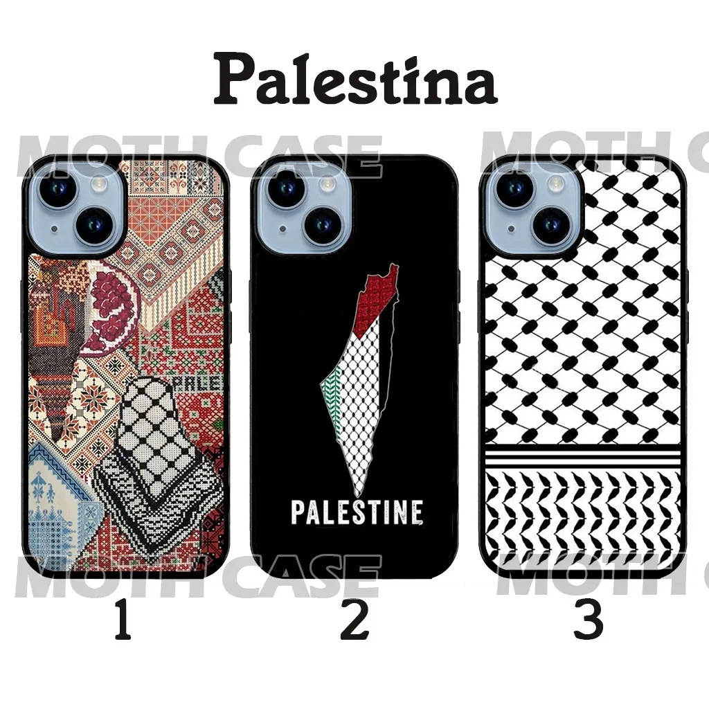 Palestina - Softcase Glossy (BERGARANSI) Iphone samsung xiaomi redmi oppo vivo realme (Case Casing hp)