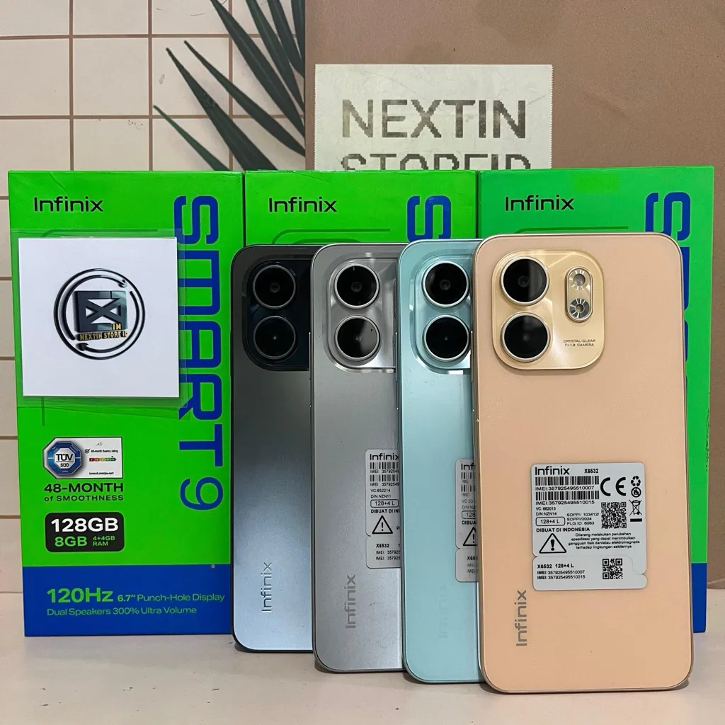 INFINIX SMART 9 3/64 4/64 4/128 SECOND FULLSET