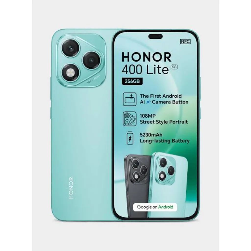 HONOR 400 LITE 5G 8/256GB GARANSI RESMI FREE GIFT!!