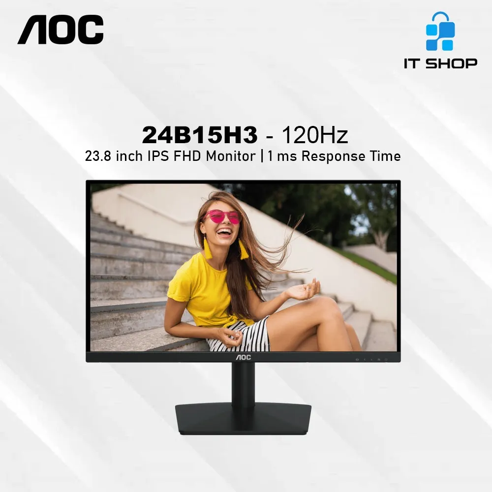 AOC IPS FHD Monitor 23.8 inch 24B15H3 - 120Hz