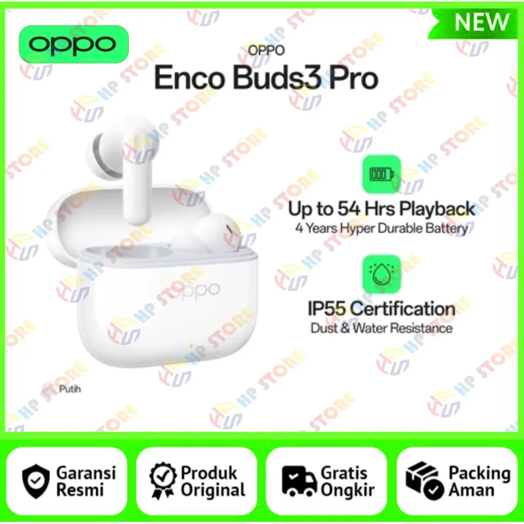 OPPO Enco Buds3 Pro True Wireless Earbuds ORIGINAL / Vivo Buds XE W33A 100% Original