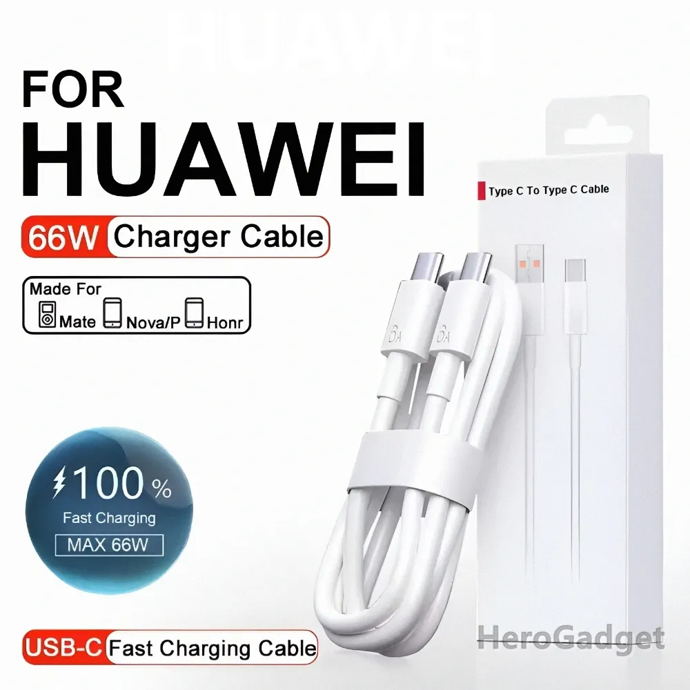 Kabel Data Laptop Huawei Matebook D14 Type C Original Fast Charging
