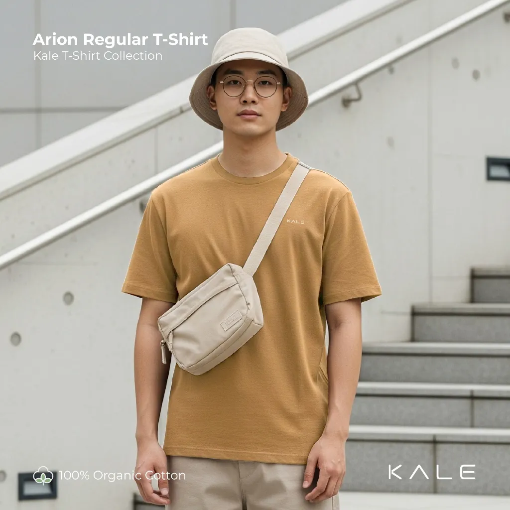 Kale Arion T-shirt Organic Cotton 24s Reguler Fit