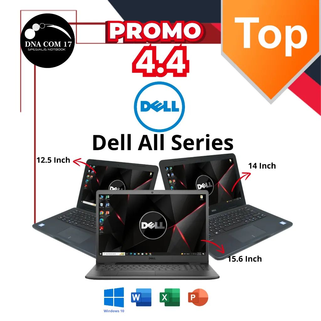 Laptop Dell Latitude Core i5 / Core i7 | RAM 16GB | SSD 512GB | Mulus / Second  / Original / Berkualitas / Bergaransi.