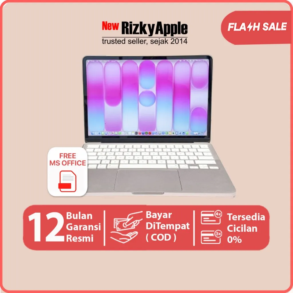 Apple Macbook Neo 2026 13" A18 Pro chip 256GB / 512GB [ Ram 8GB ] Garansi Resmi Silver Blush Citrus Indigo