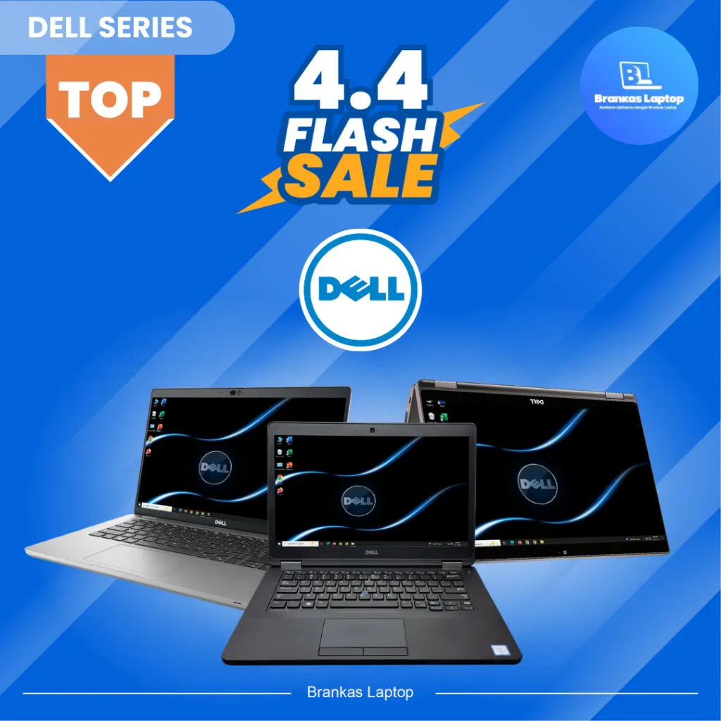 Laptop Dell Latitude Core i5 / i7 RAM 8GB SSD 256 |  Second Original Dan Murah