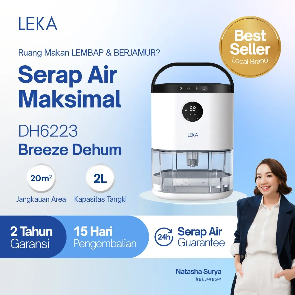 LEKA - DH6223 Breeze Dehum - Penyerap Kelembaban Udara
