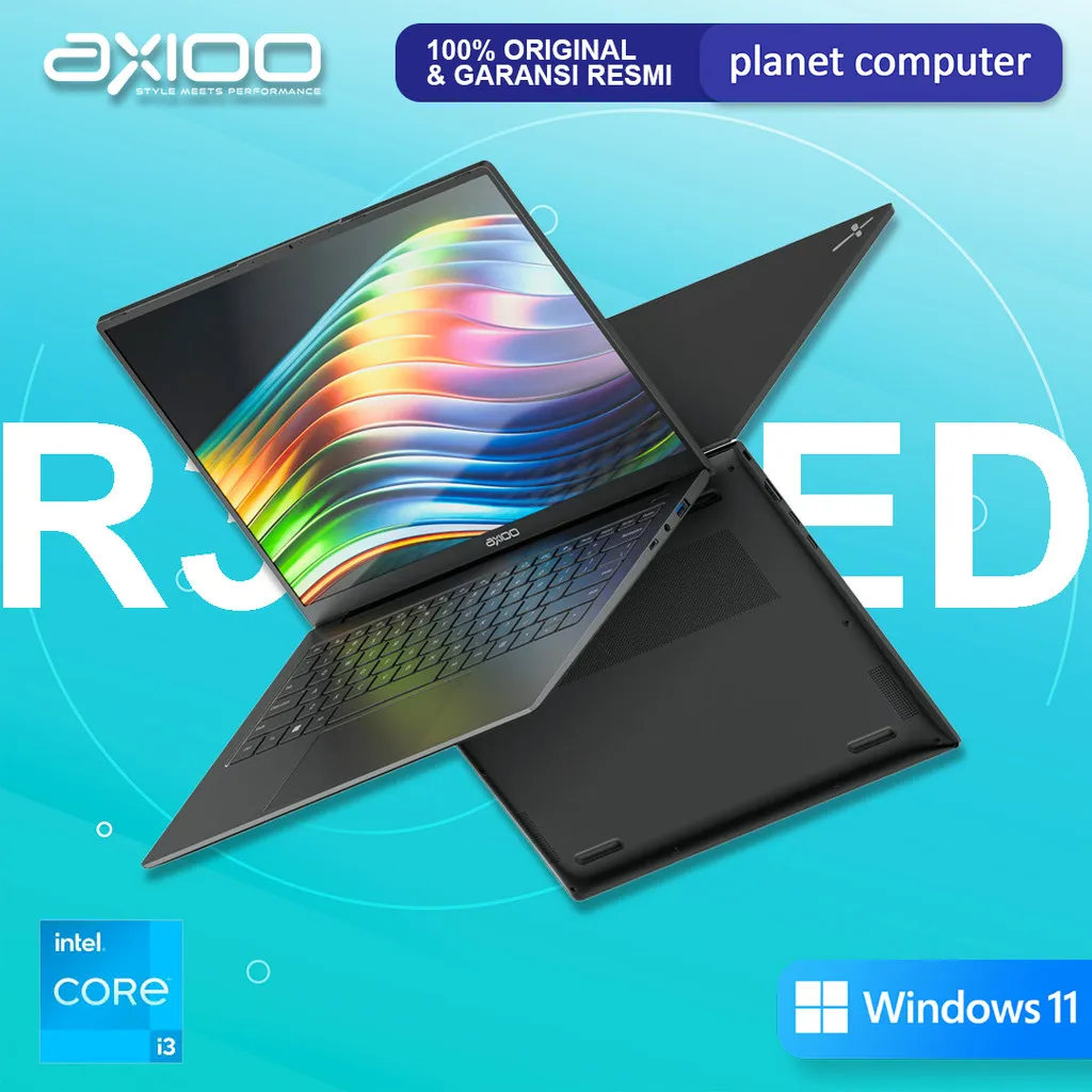 AXIOO HYPE R 3 OLED | i3 1215U 24GB 256GB WINDOWS 11 Resmi ORiginal