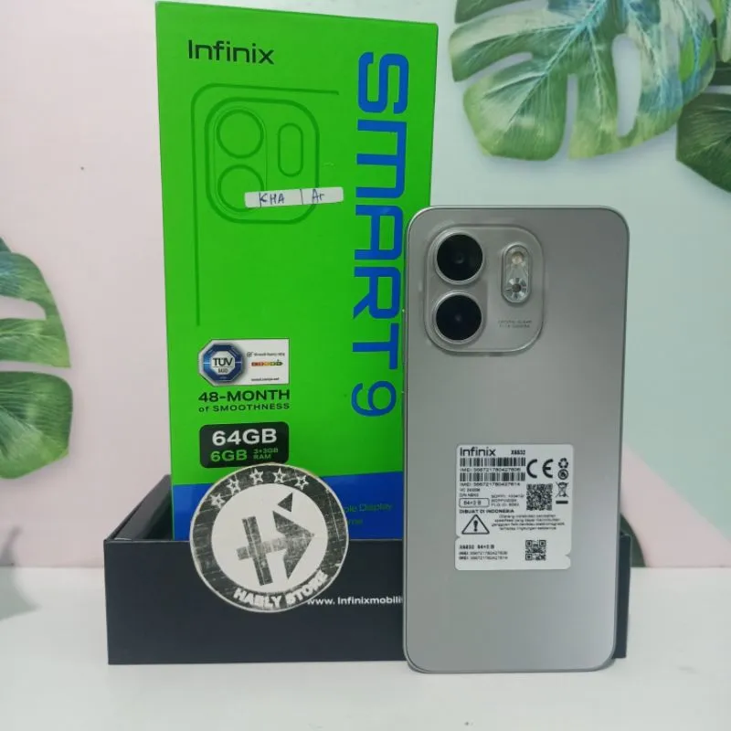 INFINIX SMART 9 3/64GB 4/64GB dan 4/128GB SECOND ORIGINAL