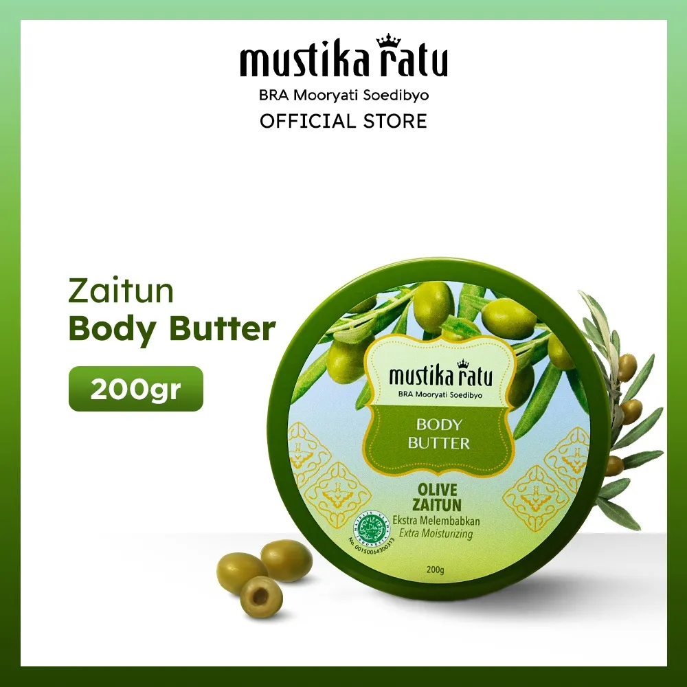 Mustika Ratu Zaitun Body Butter 200gr BEST SELLER