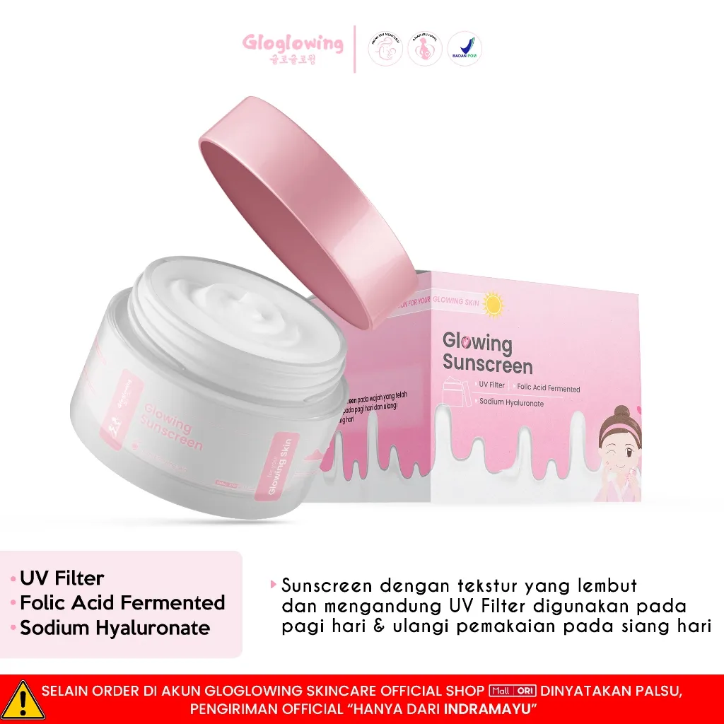 GLOGLOWING Glowing Sunscreen 10g