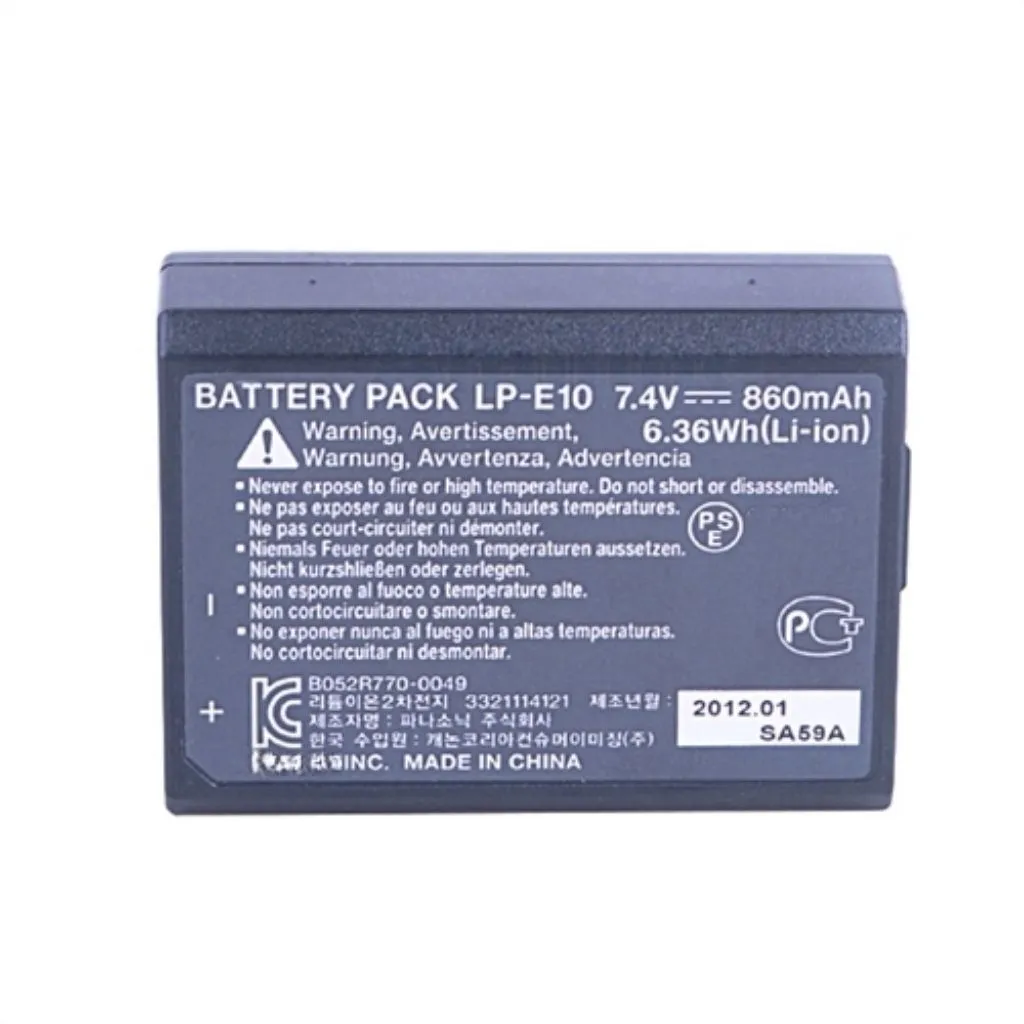 Canon Battery Kamera Lp E10 Baterai For Charger Lc E10c Batrai Eos 1100D 1200D Batrei Camera DSLR 1300D Batere Kamera LcE10 Bateri SLR 4000D 3000D Batery 2000D 1500D Batray Rebel T3 T5 T100 Baterei Rebel T6 T7 Baterey Kiss Rc X50 X70 Battre LPE10 X80 X90