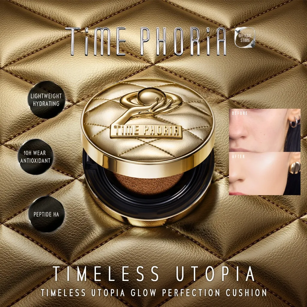 Ready Stock!] New Launch -TIMEPHORIA TIMELESS UTOPIA GLOW PERFECTION CUSHION