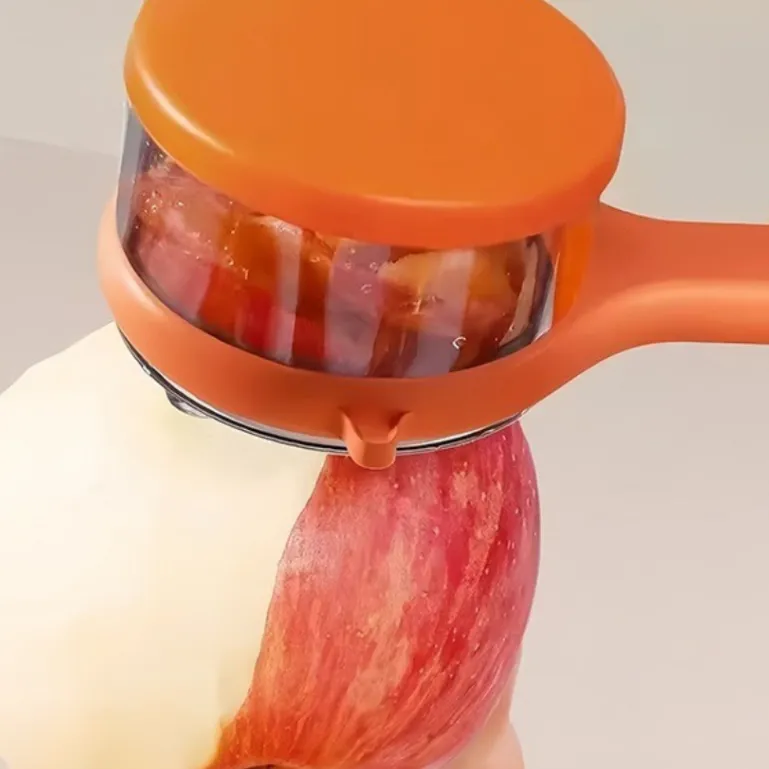 Alat Pengupas Buah Sayur 2in1 Dapur Modern Praktis Dengan Tempat Penampung Anti Berantakan