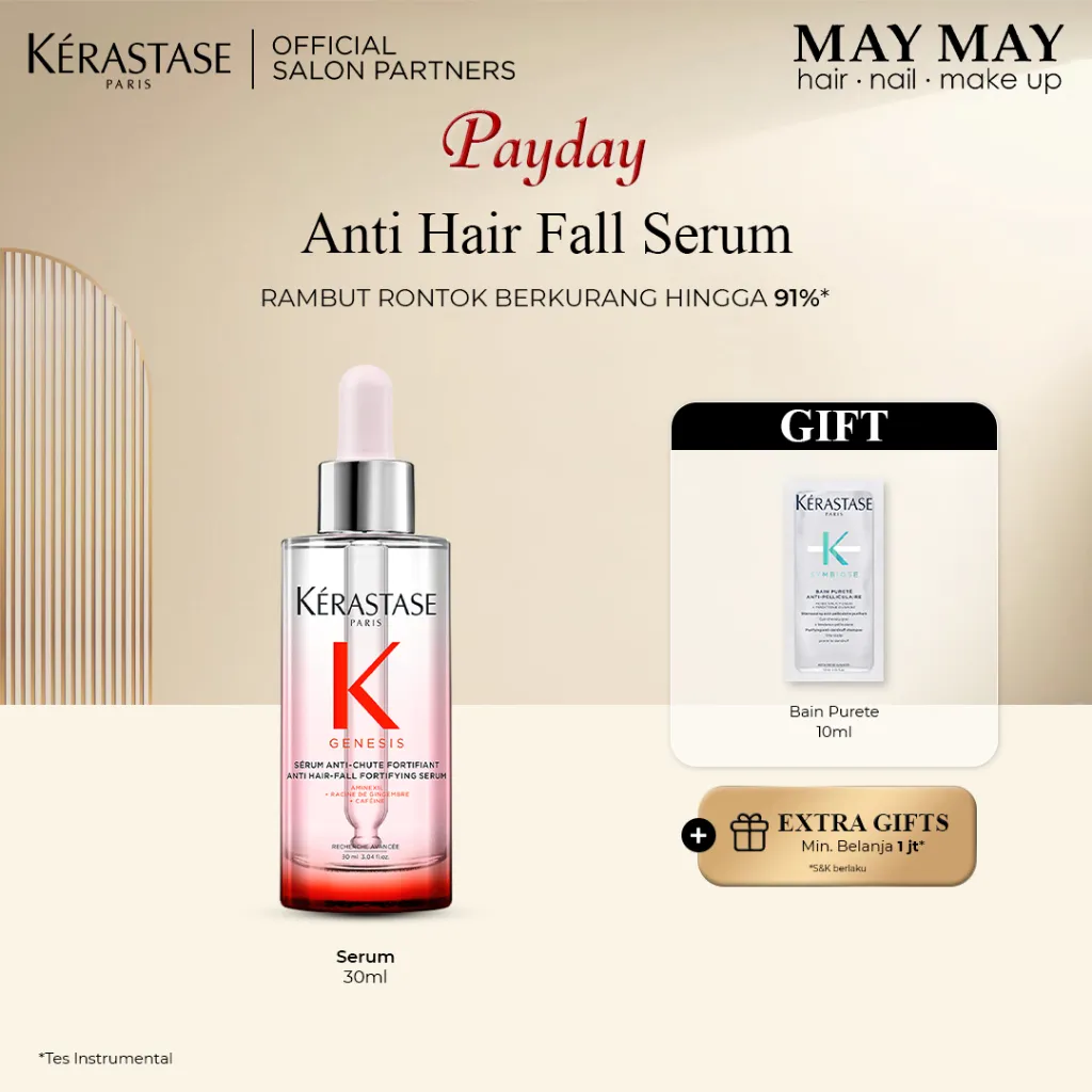 Kerastase Anti Hair Fall Serum Rambut Rontok Genesis 30ml