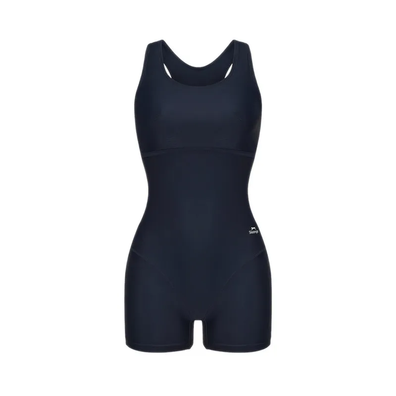Slazenger Women's Boyleg Swimsuits - Navy