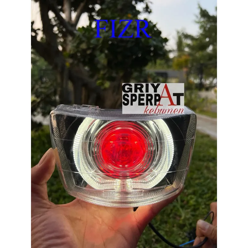 REFLEKTOR LAMPU DEPAN F1ZR FIZR VEGA LAMA BILED LED SUPER TERANG