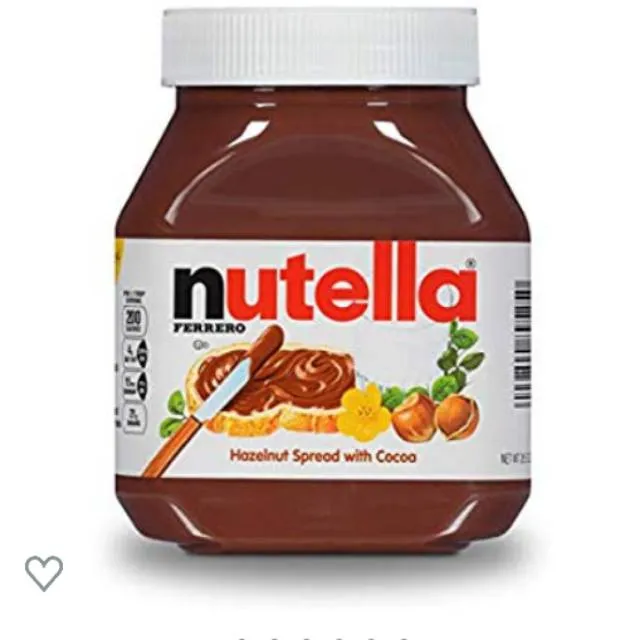 Nutella  1kg hazelnut spread ed terpanjang