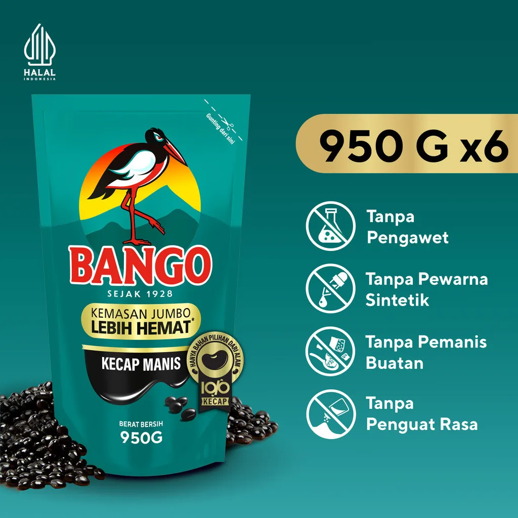 BANGO MANIS 950GR - Menu Buka Puasa Masak Semur Daging Scrambled Egg x6