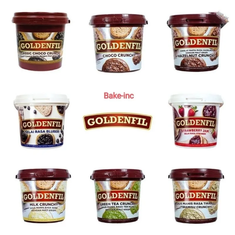 [Bake.inc] Goldenfill Choco Crunchy 1 kg