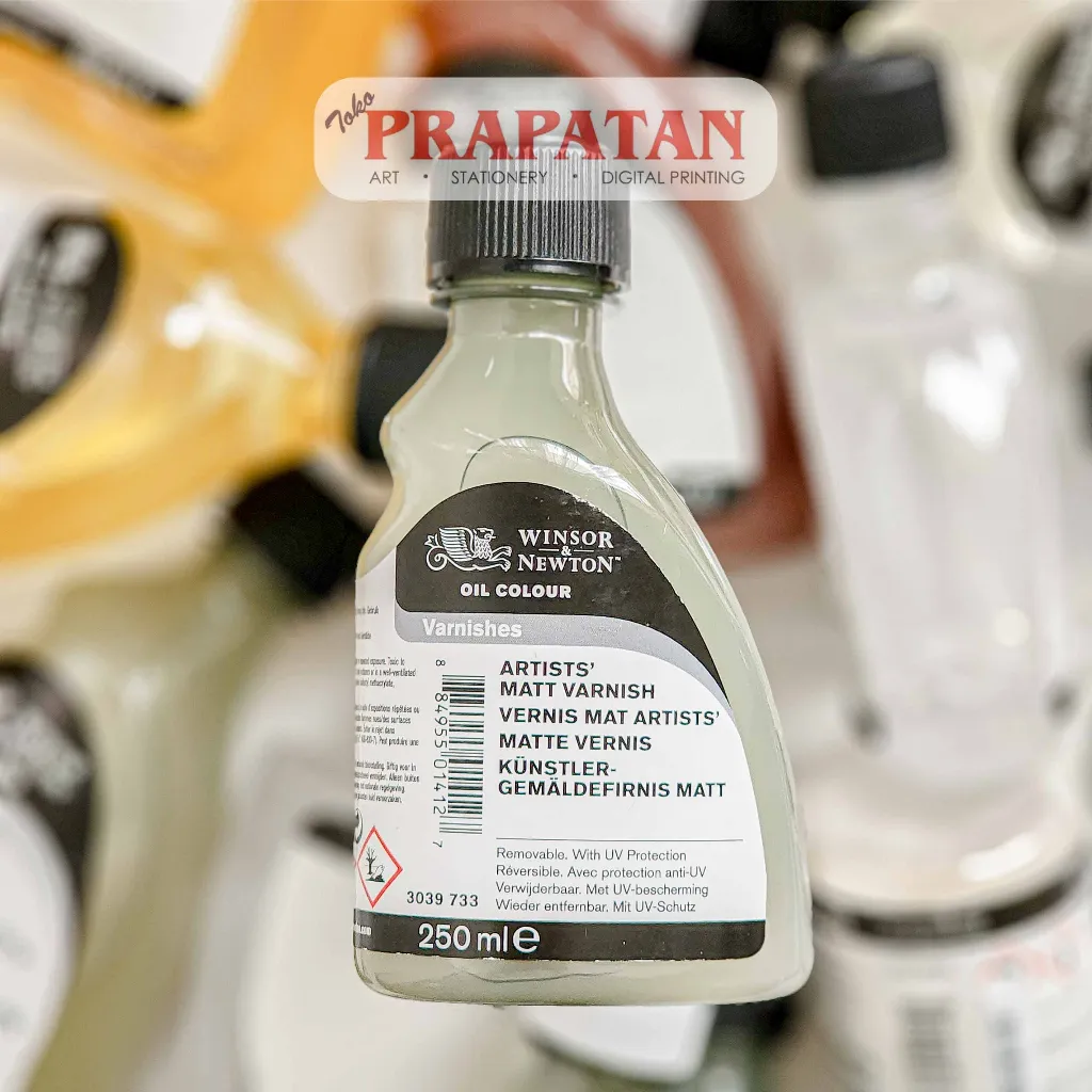 Winsor Oil Medium Varnish 250ml | Medium Cat Minyak