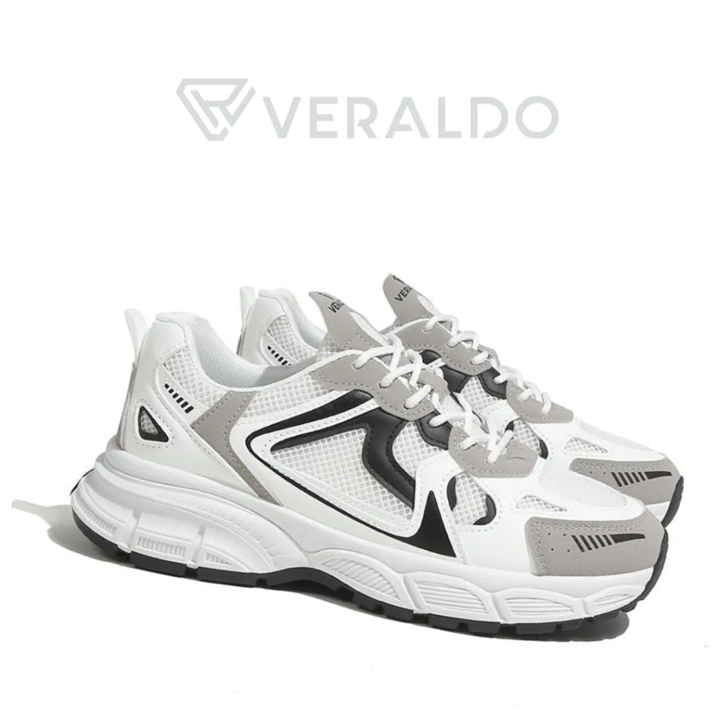 VERALDO Parker Sneakers Pria Sporty Putih Ringan