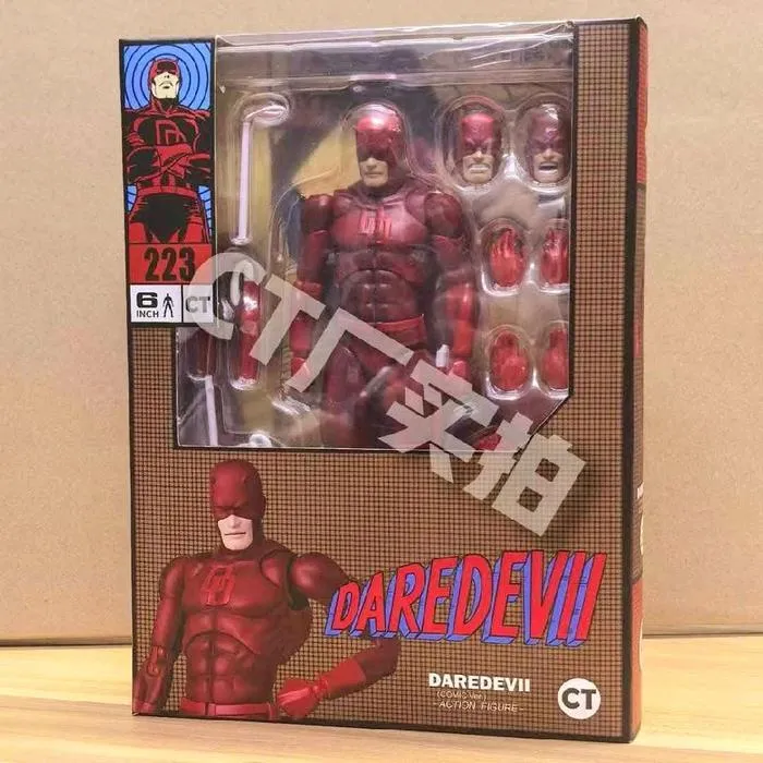 CT Toys Daredevil Red Comic Version No 223 Action Figure 6 Inch