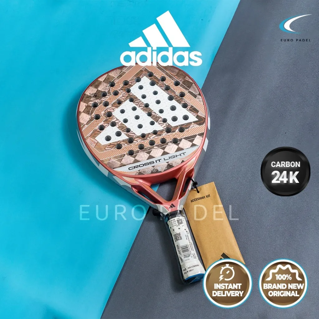 ADIDAS CROSS IT Light MARTITA ORTEGA Round 24k carbon Racket Padel Original