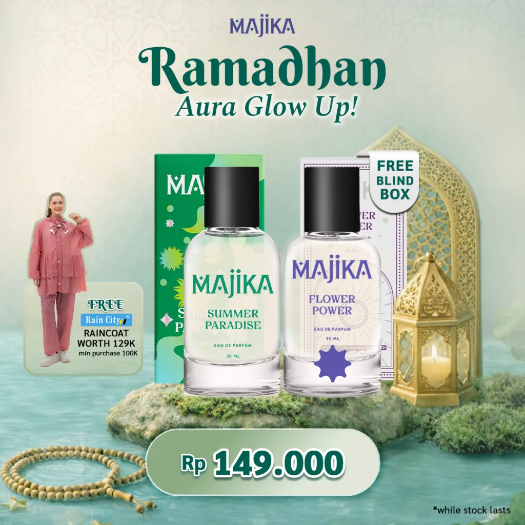 MAJIKA Summer Paradise Eau de Parfum FREE Blind Box Magic 5