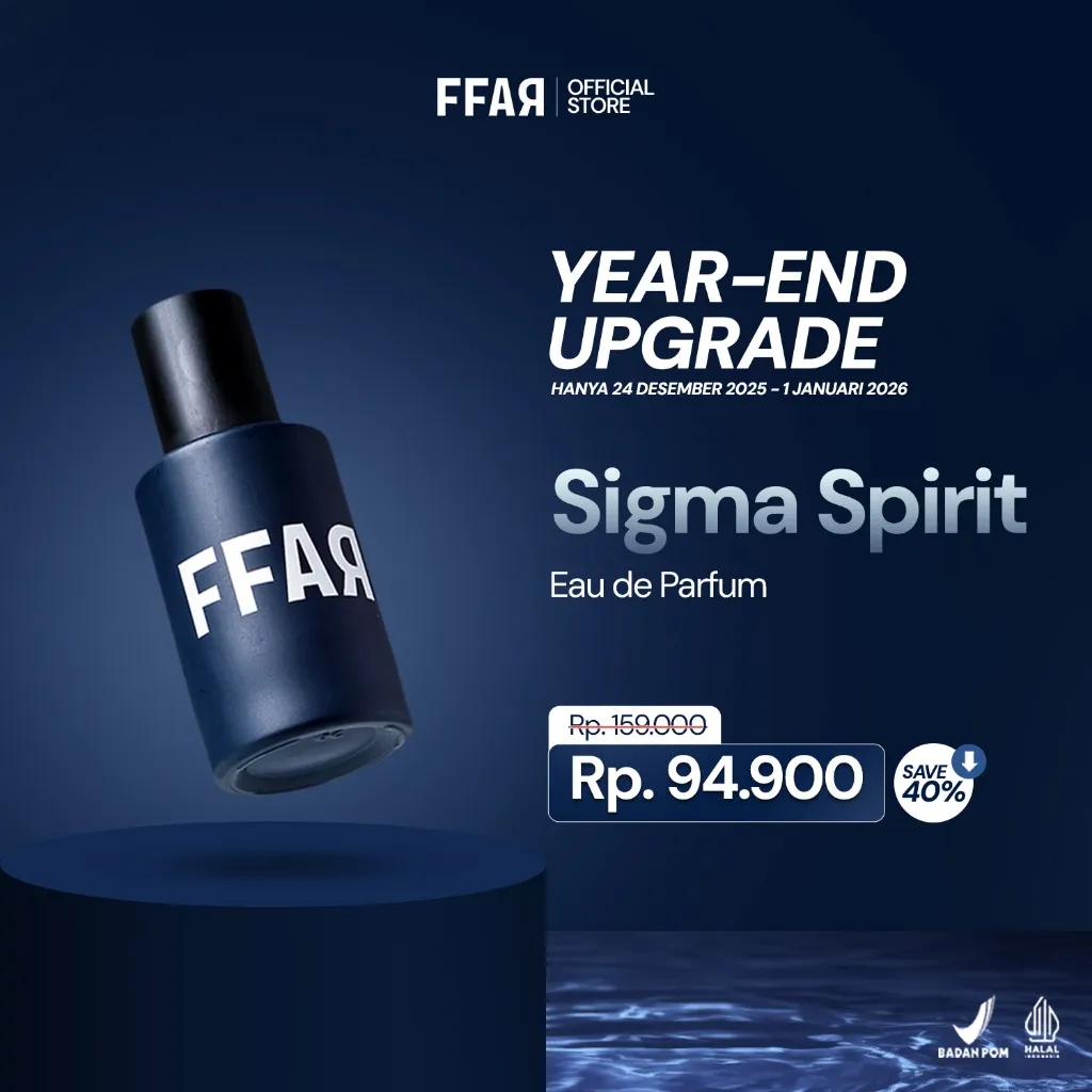 RAFFI AHMAD x FFAR Sigma Spirit Eau de Parfum | Parfum Pria 30 ML