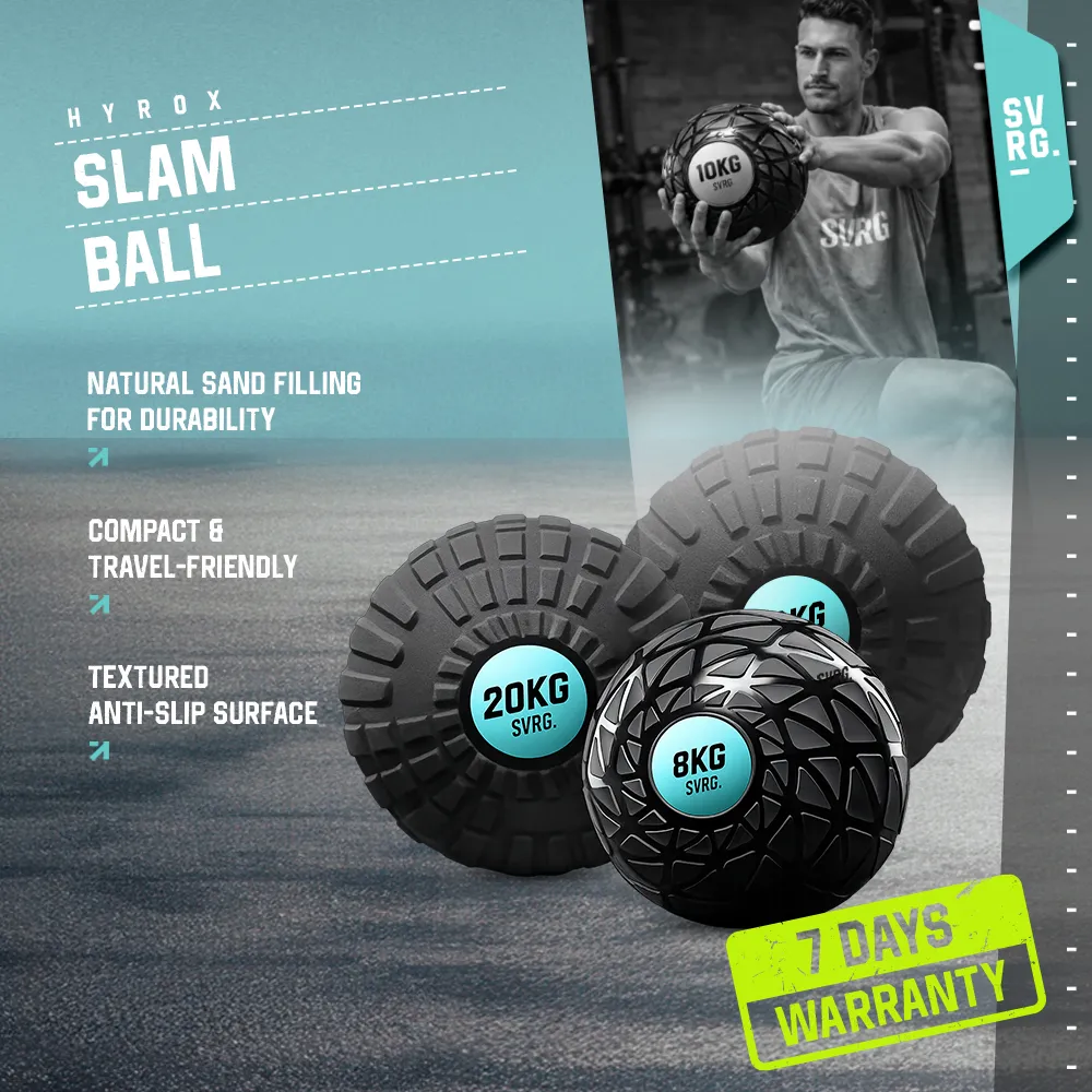 SVRG Slam Ball - 5 KG - Bola Gym - Medicine Ball - No Bounce