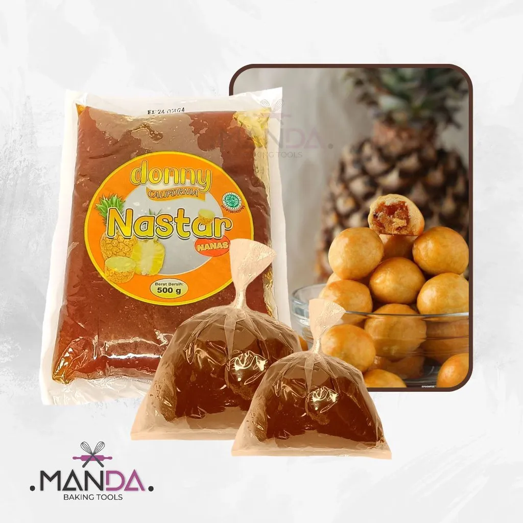 500 gram selai donny nanas selai strawberry isian nastar ekonomis