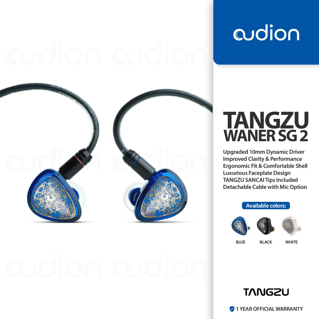 TANGZU Wan'er / Waner / Wan Er S.G / SG II / 2 | 10mm Dynamic Driver PET Diaphragm In-ear IEM
