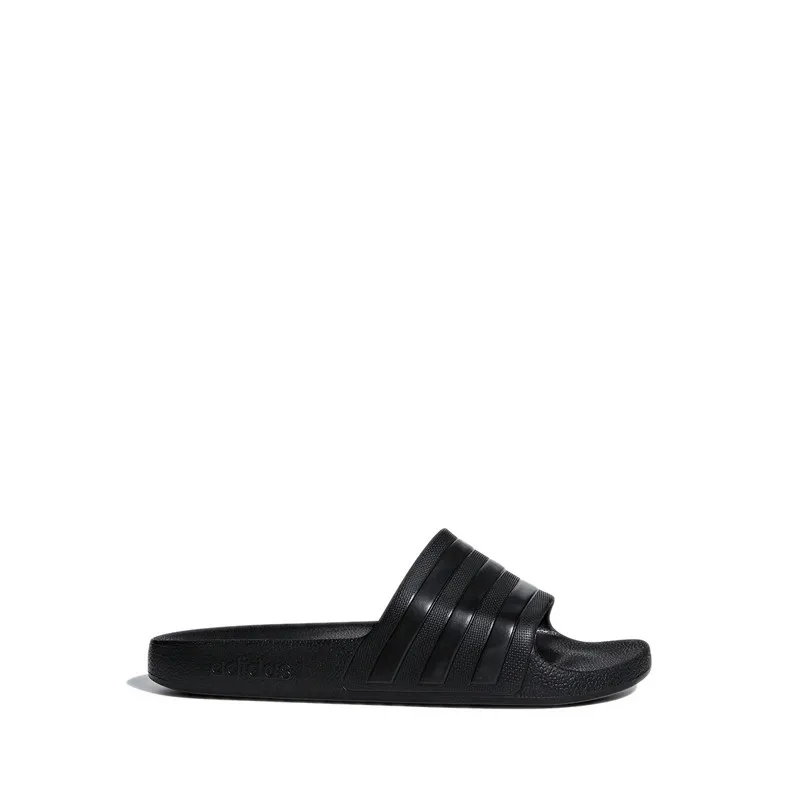 adidas Men's Adilette Aqua Slides - Core Black/Core Black/Core Black