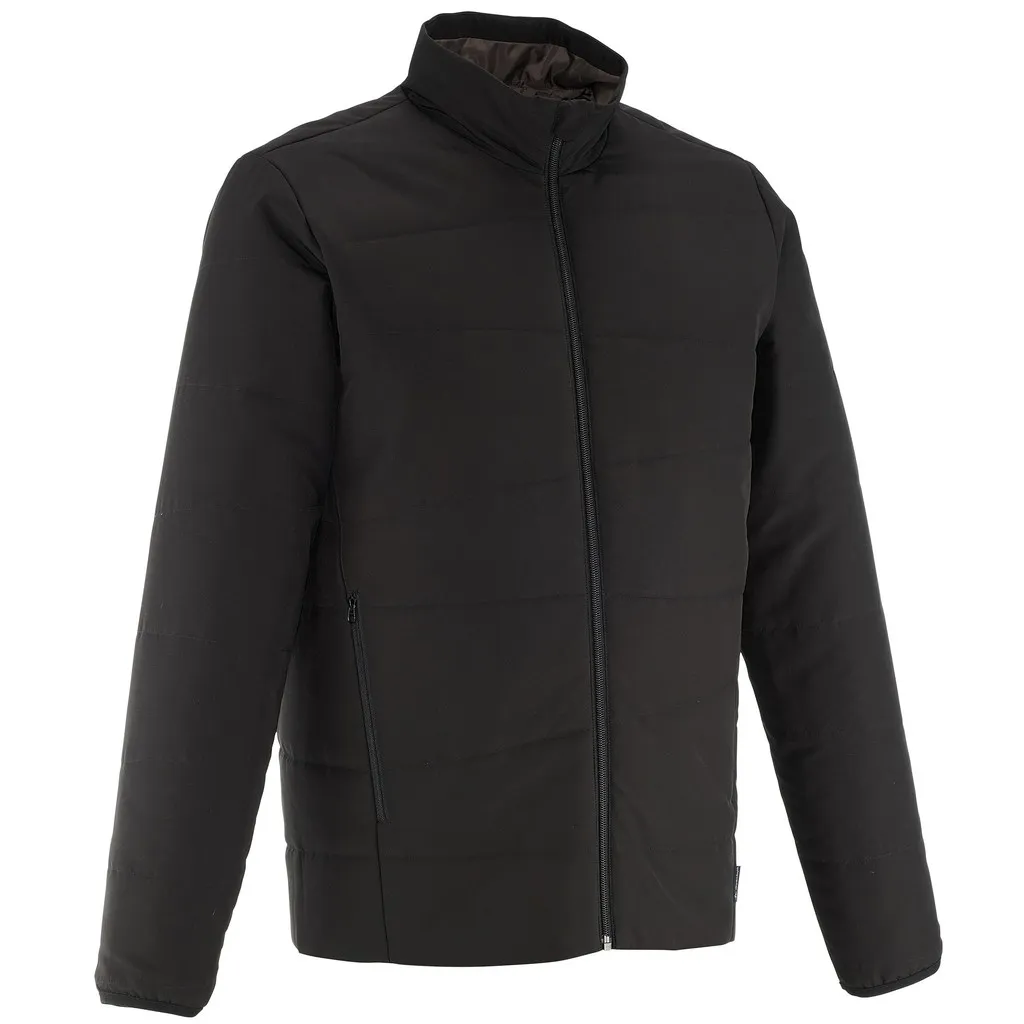 Decathlon Quechua Jaket Mendaki Trekking Camping Pria Abu Tua - 8370601