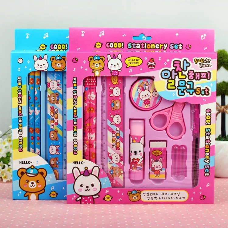 Peralatan Tulis Set Sekolah Anak-Anak / Stationery Set / Perlengkapan Sekolah - X255