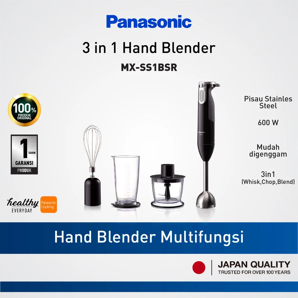Panasonic MX-SS1BSR Hand Blender