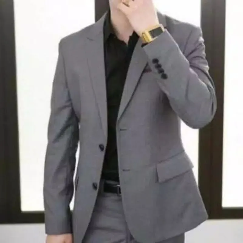 JAS PRIA JAS/BLAZER PRIA CASUAL JAS HITAM JAS PRIA BLAZER PRIA JAS RESMI JAS KEREN JAS PORMAL JAS NIKAHAN JAS KANTOR JAS WISUDA