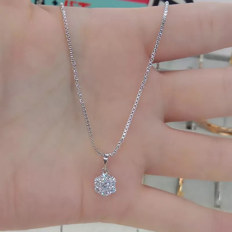 La Vienne - Michelle - Liontin dan Kalung Titanium Wanita Anti Karat - Perhiasan Perempuan Mewah dan Elegan