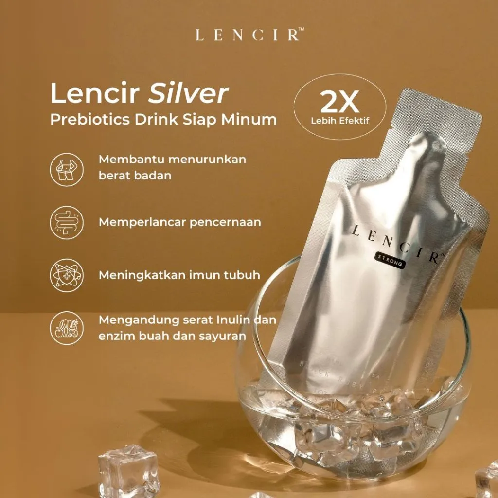 LENCIR STRONG DRINK - Minuman Prebiotik Rasa Black Ruby Plum