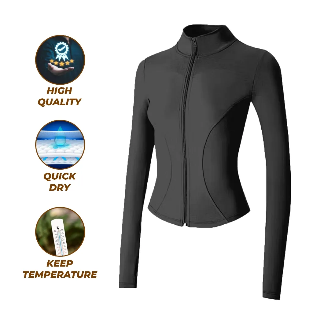 PURPOSE - Jaket Lari Wanita Baju Gym Lari Outdoor Anti UV